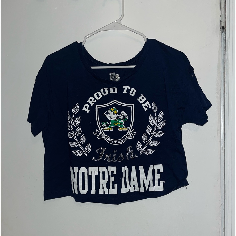 Fighting Irish Cropped Shirt